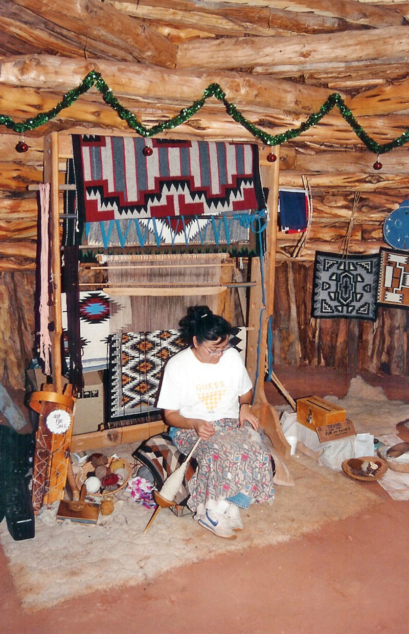 Monument Valley Navajo Weaver