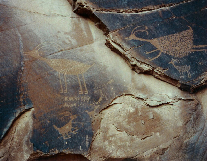 Monument Valley Petroglyphs