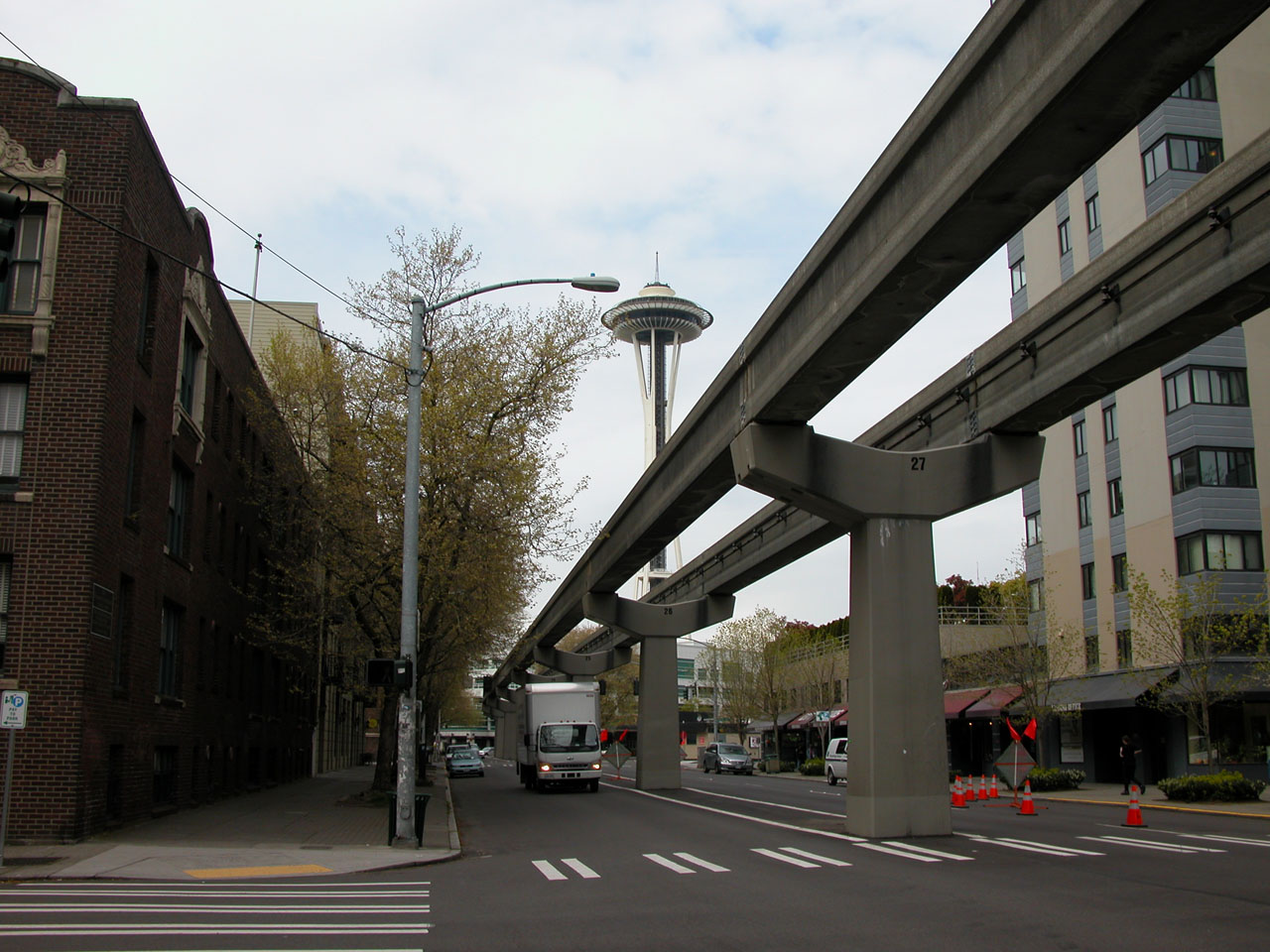 Space Needle with Monorail