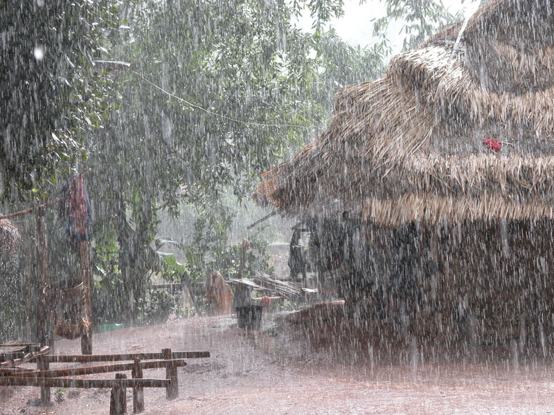 Downpour In The North